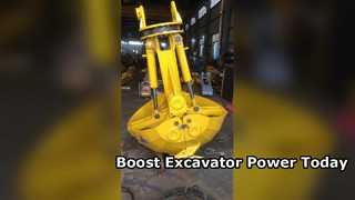 Bagger-Clamshell-Eimer-Baggergreifer, Baggergreifer
