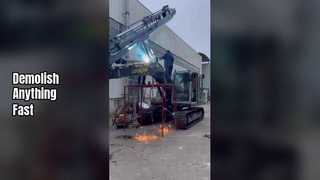 Hochleistungs-Hydraulik-Brechhammer, leistungsstarkes Abbruchwerkzeug für 0,5–10 t Bagger, Mini-Bau