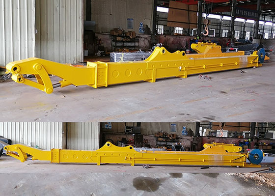 14M 15M Bagger Langstreckenboom, Clamshell Teleskoparm Robuste Struktur