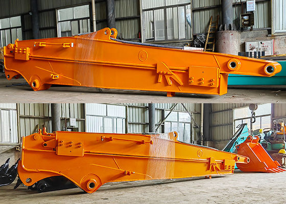 10m Gräbertiefe Bagger Teleskop Boom Arm Doppelgrenze Design