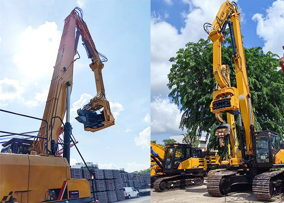 16m 18m 19m Bagger Piling Boom und Arm Pile Treiber Anschluss Hohe Festigkeit