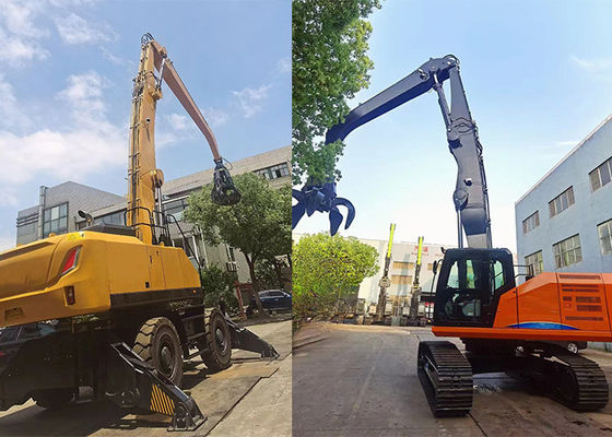 Grab Schrott Metall Material Handler Bagger Arm Q355B Anpassung verfügbar