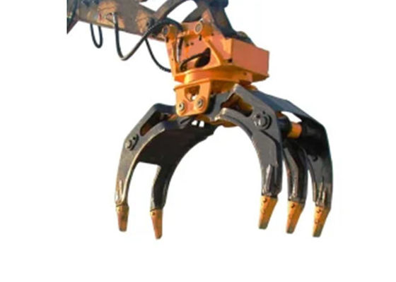 360-Grad-Drehwinkel Hydraulikgreifer Weniger Wartung Überlegene Leistung