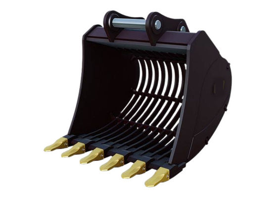 PC200 Bagger-Skelett-Eimer-Siebe-Eimer für das Screening von Sandgesteinsschotter