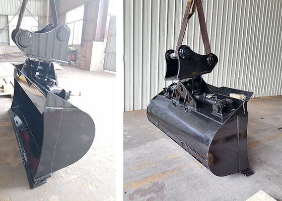 Q355B Exklusiventwurf Bagger Tilt Bucket für Katzen Hitachi Komatsu Ausrüstung