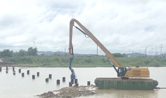 Q355B Bagger Pfahlrammarm Pfahlrammen Zementpfahl Stahlpfahl für