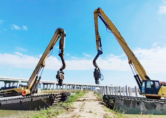 20 bis 24 Tonnen schwerer Bagger, Fahrerarm 11m 12m