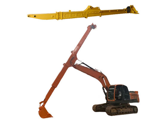 Zwei Sektionen Bagger Teleskop Boom Arm mit Standard oder Clamshell Eimer