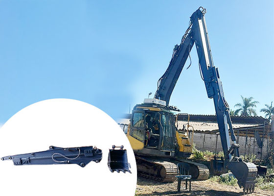 10m Gräbertiefe Bagger Teleskop Boom Arm Doppelgrenze Design
