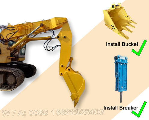 Dickere Platten Bagger Kurzarm mit Eimer / Brecher Graben Tunnel