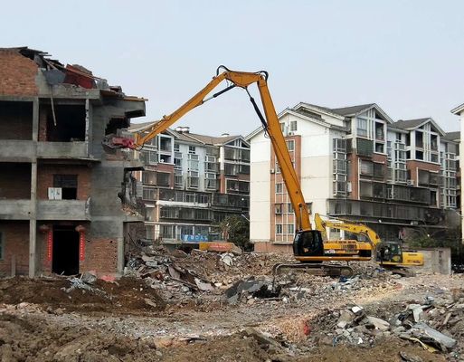 Drei-Abschnitts-Gräber-Abbau-Arm-Verstellbarer Reichweite-Boom für den Abbau