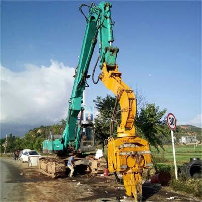 angepasste Farbbagger-Pile-Fahrzeug-Boom-Arm mit Hammer Auger-Befestigung