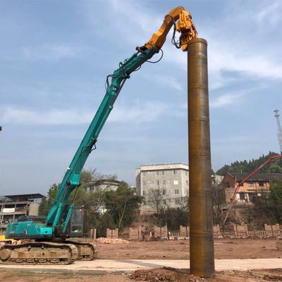 OEM Bagger Pile Driving Boom Arm vibrierende Pile Hammer Anschluss