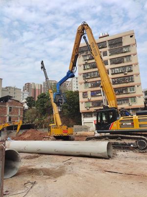 20-85t Bagger Langstrecken-Hydraulischer Piling Arm für tiefe Fundamentbohrungen