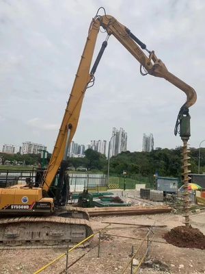 20-85t Bagger Langstrecken-Hydraulischer Piling Arm für tiefe Fundamentbohrungen