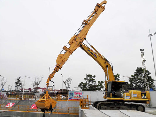 Langstrecken-Teleskop-Boom für Bagger, Baustellen Metall-Teleskop-Arm