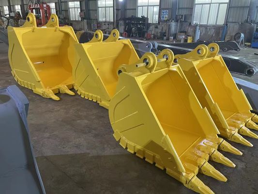 ODM OEM Hochleistungs-1-Cbm-Felslöffel für Baumaschinen-Bagger, kompatibel mit CAT320 PC200 ZX200