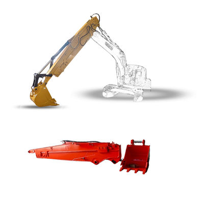 Q355B Exkavator-Erweiterungsarm Teleskop-Boom Hydraulischer Gleitarm für tiefe Brunnen