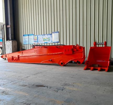 Q355B Exkavator-Erweiterungsarm Teleskop-Boom Hydraulischer Gleitarm für tiefe Brunnen