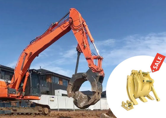 Hochwirksamer Bagger Mechanischer Greifer Verschleißbeständig angepasste Farbe