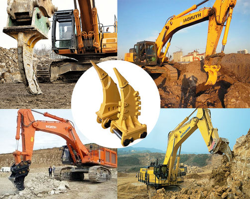 Baugewerbebagger Bodenreifer Vibro Grabenreifer für Schwermaschinen