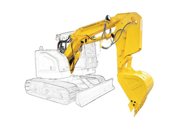 Ex60 Zx135 Zx200 Pc240 Bagger Tunnel Arm Verwendung Q355B Material