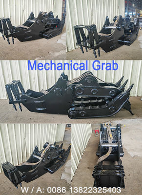 1 Tonne - 65 Tonnen Bagger Mechanischer Greifer zum Greifen von Steinholz