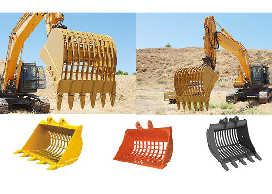 CAT HITACHI KOMATSU Bagger Siebe Eimer Bagger Anschlüsse