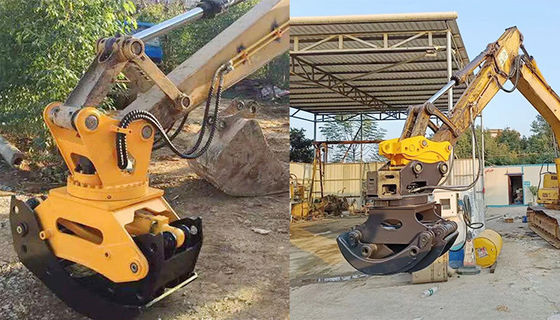 OEM-Dienstleistungen: 360-Grad-Drehung Hydraulikgreifer mit 2 Zylindern