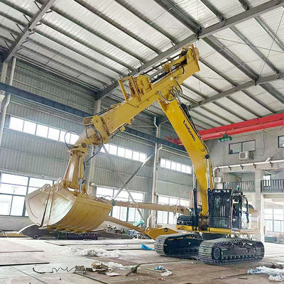 Teleskopische Bagger mit Clamshell Bucket Teleskopische Boom für Katzen hitachi komatsu