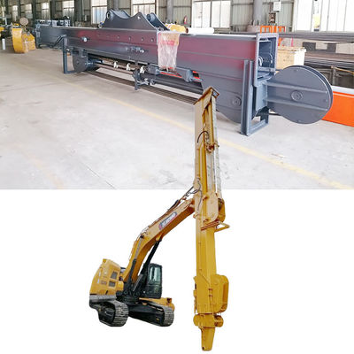 Schwerlast-Teleskop-Bohrbagger mit Orange Peel Greifer