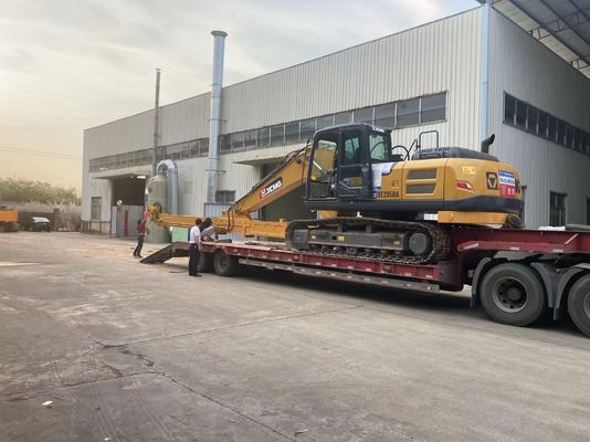 Zwei-Stufen-Hydraulischer Teleskop-Arm-Exkaver Langstrecken-Teleskop-Boom für CAT Komatsu