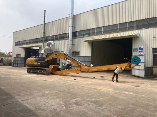 Zwei-Stufen-Hydraulischer Teleskop-Arm-Exkaver Langstrecken-Teleskop-Boom für CAT Komatsu