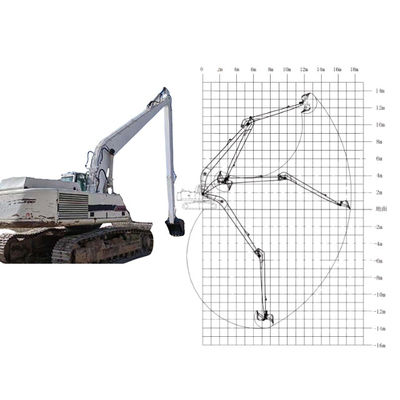 Nr. 1 30M Bagger Langarm für Hitachi 1200 Q690D Hohe Effizienz
