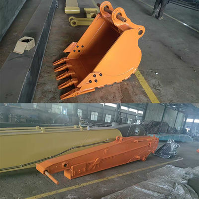 8M Bagger Teleskoparm Gebrauch Shaogang Q355B Teleskop Graben Sand