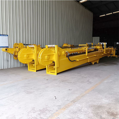 BS900E Exkavator Teleskoparm mit Clamshell Bucket Schweißen Mehrstrangdrahtseile