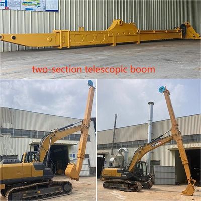 Mehrschichtverstärkter Bagger Teleskoparm für Katzen Hitachi Komatsu