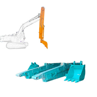 Teleskop-Arm für das Eimergraben Foundation House Rot Hitachi