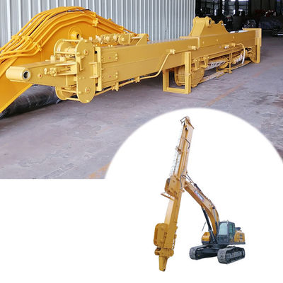 Ausgrabungsmaschinenteleskop mit Clamshell Bucket Grapple zum Greifen von Sandboden und Silt