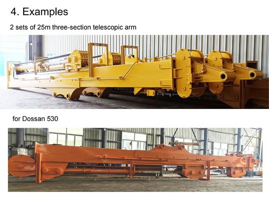 Material für den Teleskoparm des Baggergergeräts BS900E Drahtseil Muti Strand für Anschlüsse