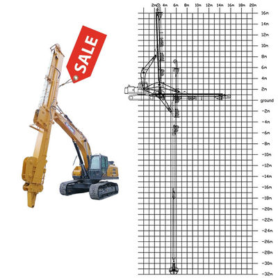 25m 30m 32m Teleskop-Dipper Bagger Teleskoparm für Katze 390