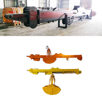 Teleskopischer Dipper Arm mit Muschelschalen Eimer mit Zähnen BS900E