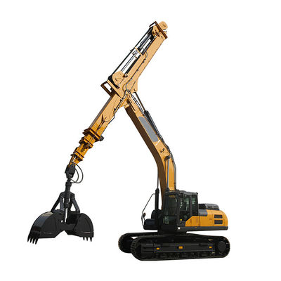 Teleskopischer Bagger mit Schalenbehälter für Cat Volvo Hitachi