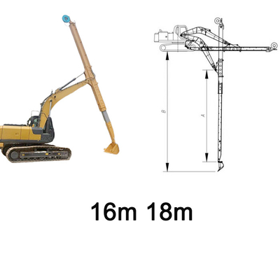 Teleskopgräber Hydraulik Teleskopgräber Teleskoparm