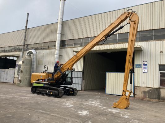 Dauerhafte 20-45 Tonnen Gräber 18 Meter 2-Abschnitte Abbruchboom für Gebäude Abbrucharbeiten,Q355B Gräber Anschluss