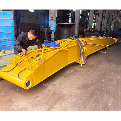 Dauerhafte 20-45 Tonnen Gräber 18 Meter 2-Abschnitte Abbruchboom für Gebäude Abbrucharbeiten,Q355B Gräber Anschluss