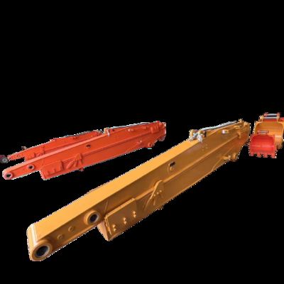 ZH OEM Kundenspezifischer Q355B 8M 10M 11M 12M Bagger-Langausleger Langausleger-Baggerausleger Bagger-Schiebearm für Flussbaggerarbeiten und -reinigung