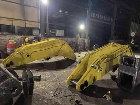 Tunnelarm des Baggergergeräts: Schwerkraft in engen Räumen