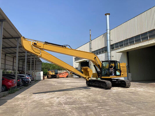 Bagger Langarm Langreichweite Ausleger zum Greifen von Steinholz