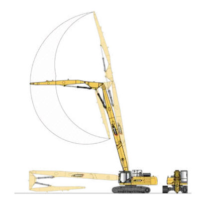 Langstrecken-Abbruchgräber Abbrucharbeitsgräber